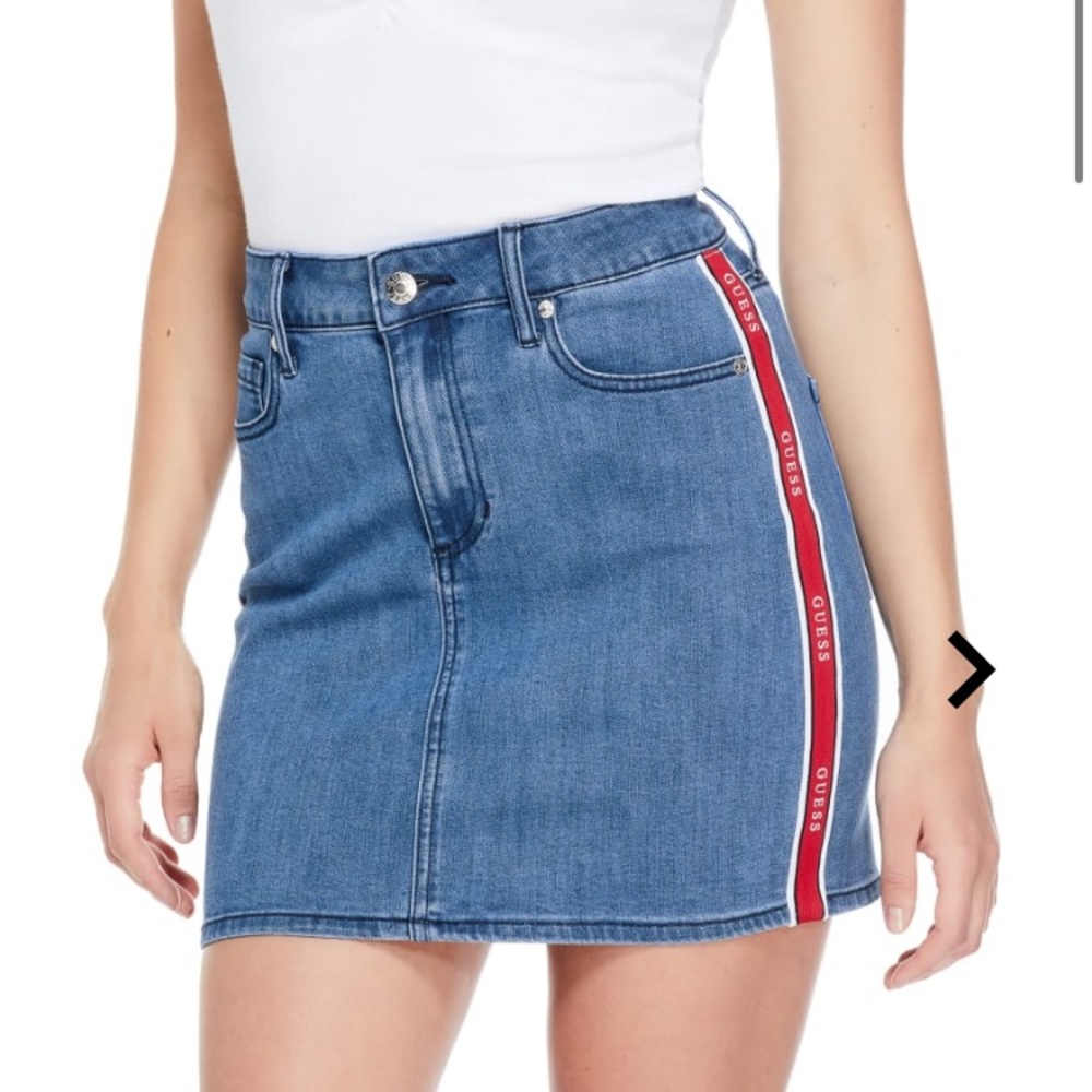 Guess denim skirt